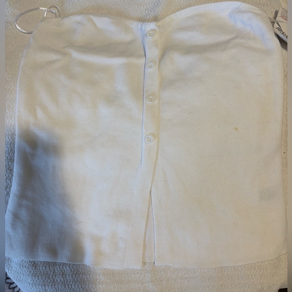 Ardene White Button-Up Blouse